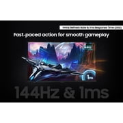 Samsung 27 Odyssey G7 (G70D) 4K UHD IPS 144Hz 1ms(GtG) Smart Gaming Monitor - LS27DG702ENXZA