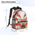 thumbnail image 2 of Easygdp Patriotic Butterfly Floral Mochila Casual para Portátil, Mochila para Escuela, Viajes, Negocios, 2 of 6