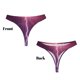 thumbnail image 3 of Fotbe Thunderstorm Violet Purple Tanga Sin Costuras para Mujer con Estampado – Panties Invisibles, Transpirables y Cómodos para Uso Diario-3X-Large, 3 of 6