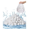 thumbnail image 1 of VEVOR Balles de Filtre pour Piscine pour Pompe de Filtration de Sable 1,5 Lb Réutilisables pour Piscine, 1 of 9