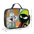 thumbnail image 2 of Looney Tunes Marvin The Martian Lunch Bag, Insulated Lunch Box Large Capacity Reusable Insulated Cooler Lunch Totes Bag for Work Office Camping Travel Picnic, 2 of 7