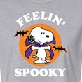 thumbnail image 3 of Peanuts - Feelin Spooky - Juniors Cropped Cotton Blend T-Shirt, 3 of 6