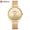 Gold strap gold, variant on Curren 9024 Women's Mesh Strap Watch Fashionable Simple Women's Watch Women's Fashion Watch Women's