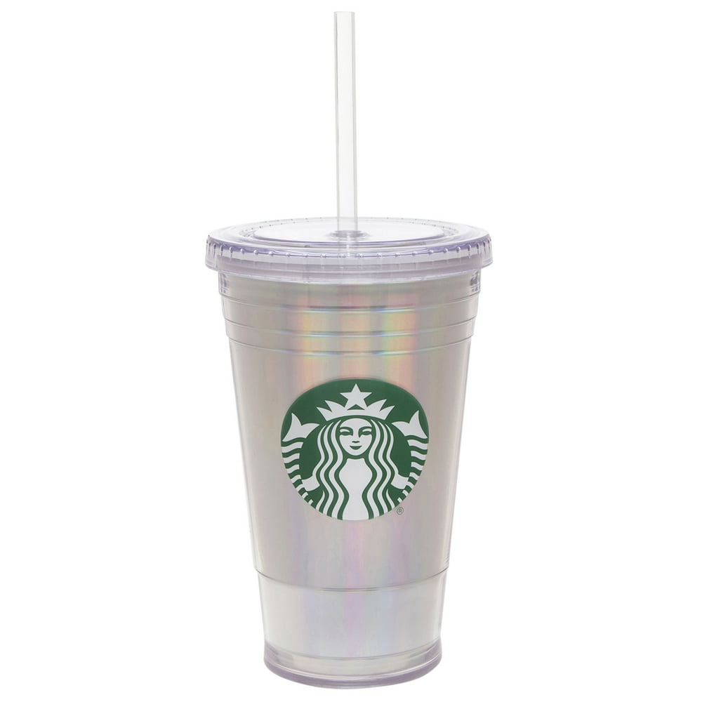 Starbucks 16oz Tumbler Straw Irridescent