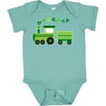 thumbnail image 3 of Inktastic St Patricks Irish Shamrock Train Boys or Girls Baby Bodysuit, 3 of 5