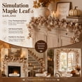 thumbnail image 5 of Garland Neutral Fall Foliage 70 Inch Single Piece for Halloween Thanksgiving Farmhouse Mantel Table Home Decor, 5 of 5