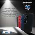 thumbnail image 3 of Bocina Moreka 417 16W 2000mAh Bluetooth, TF Card, Radio FM, USB Contra Agua IPX6, 3 of 10