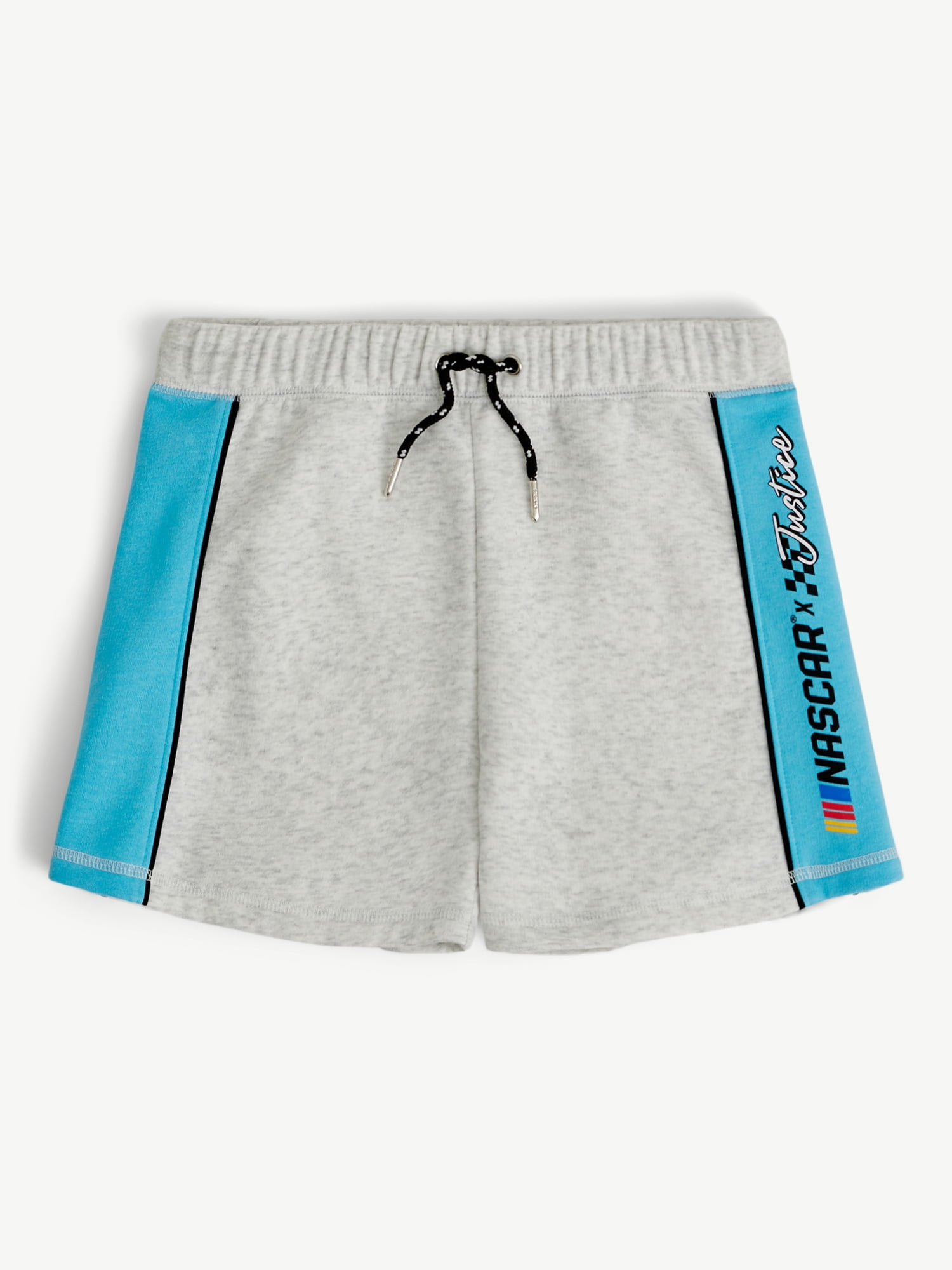 Justice Girl's NASCAR X Justice Collab Fleece Short, Sizes XS - XLP