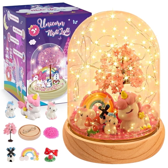 Unicorn Gifts for Girls Age 3-9, Craft Kits for Kids Girls Ages 6-8, Unicorn Toys for 3 4 5 6 7 8 Years Old Girls, Gifts for 6-12 Year Old Girls