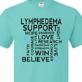 thumbnail image 4 of Inktastic Lymphedema Awareness Month Ribbon T-Shirt, 4 of 5