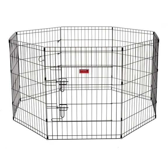 Lucky Dog Heavy-Duty Pet PlayPen with Stakes
