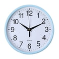 thumbnail image 7 of Oiur Round Wall Clock Simple Style High-precision Battery Operated Easy-to-Read Non-Ticking Quartz Clock Wall Decor,Grey, 7 of 7