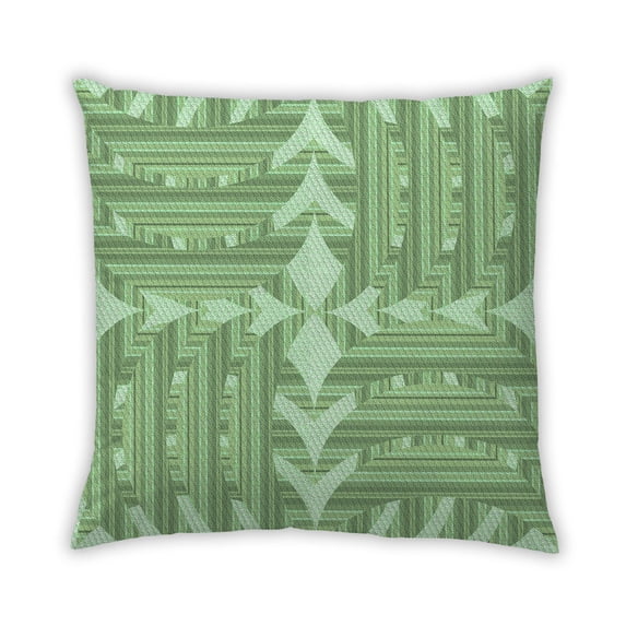 Ahgly Company Outdoor Square Contemporary Throw Pillow, 18 inch by 18 inch
