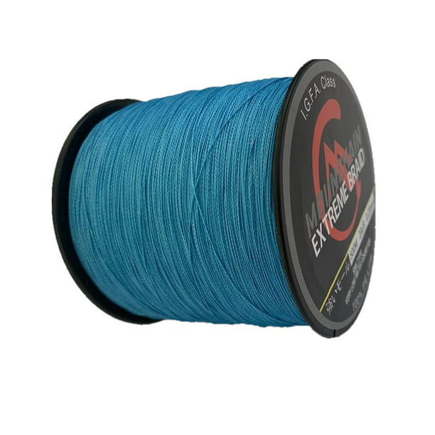 Braided 4 Stands Strong Multifilament 1000m Mounchain Fishing Line 
