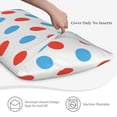 thumbnail image 5 of Easygdp Red Blue Polka Dots Envelope Closure Pillowcase - 20x36in, Queen Pillowcase, Breathable, Stain-Resistant, Wrinkle-Free, 5 of 9