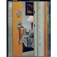 thumbnail image 5 of Baldwin 85315190RENT Right Handed Logan Single Cylinder Handleset - Satin Black, 5 of 7