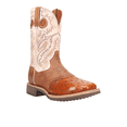 thumbnail image 2 of Dan Post Boots Mens Martel Ostrich Embroidered Pull On Square Toe Cowboy  M, 2 of 5