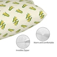 thumbnail image 3 of Kdxio Cotton Pillow Cases 14"x20" Pillowcases,Soft and Breathable Bedroom Pillow Cases-Corn, 3 of 8