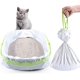 thumbnail image 1 of Forros para cajas de arena, 10 forros gigantes gigantes para bandejas de arena para gatos, bolsas con cordón para caja de arena, forro extra grande y grueso para arena para gatos XXL, suministros eco, 1 of 4