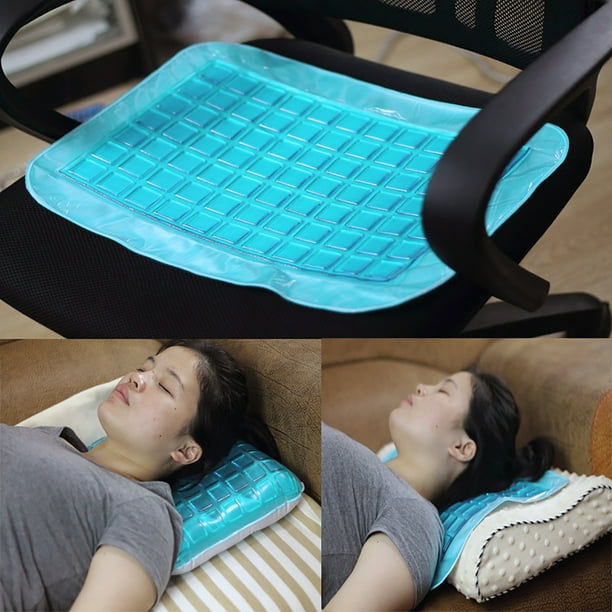 Cooling Gel Pillow Orthopaedic Neck & Back Support for Soothing