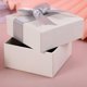 thumbnail image 4 of Caja de Regalo con Lazo Gris y blanco Xihbxyly para Joyas, 4 of 7