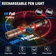 thumbnail image 3 of Flashlight WORKPRO - Lápiz recargable (300 lm, 2 unidades), 3 of 8