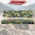 thumbnail image 2 of FKELYI Mule Bench Seat Cover Dustproof UTV Seat Cover Compatible with Kawasaki Mule 600/610 Camo Green Dinosaur Print 2 Pcs Anti-Scratch Seats Protector Decor, 2 of 7