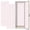 Color 3, variant on 2 Pcs School Locker Magnetic Wallpaper 12" x 36" Red Cherry Pink White Striped Reusable Removable Locker Accessories Back to School Supplies
