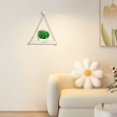 thumbnail image 5 of Jute Rope Shelf, Versatile Wooden Storage Rack Design Functional Organizer For Home And Ideal For Books And Décor, 5 of 5