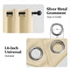 thumbnail image 5 of Blackout Cortinas para Recámara, Cortina Blackout Térmica Aislada 2 Paneles 42x72 Pulgadas, Cortinas Negras con Ojales, Reducción de Ruido, Ahorro de Energía y Cortinas sin Arrugas para Sala de Estar, 5 of 7
