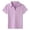 1Purple, variant on lnmuld Kids Solid Polo Shirt Notched V Collar Short Sleeve School Uniform Casual Top Color:Mint Green,Size:13-14 Years