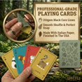 thumbnail image 3 of Juego de cartas Shuffle Club Co Animal (baraja individual), baraja de animales salvajes ilustrada a, 3 of 8