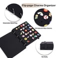 thumbnail image 4 of Shoes Charms Organizer Creative Book Storage Bag with 120 Holes Portable Brooch Pins Decoration Display Stand Collection Booklet, 4 of 6