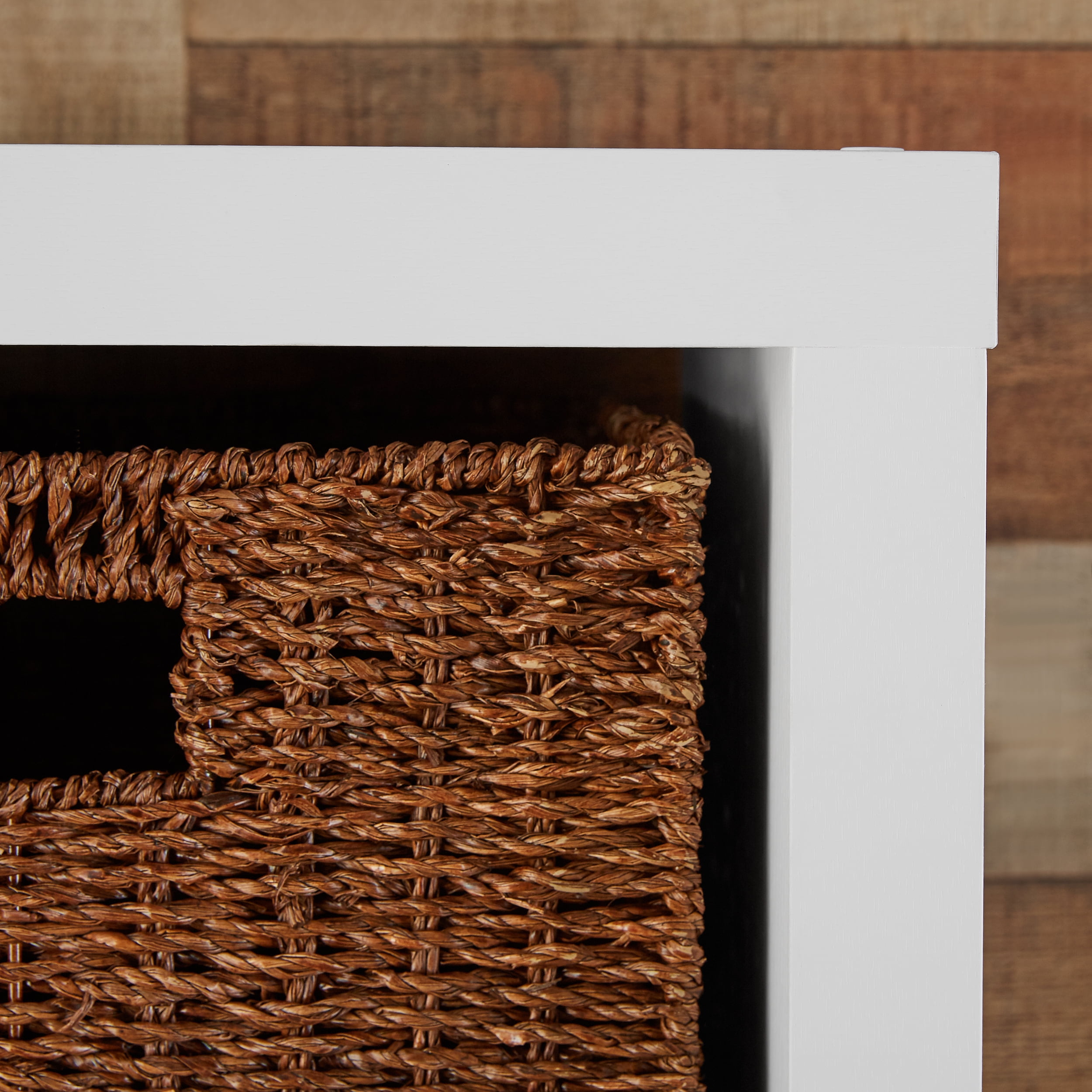 Better Homes & Gardens 12 Cube Storage Organizer, White Texture