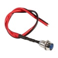 thumbnail image 4 of Luz Indicador 4 PCS 12V 8 mm Panel LED Danse Lámpara de Advertencia Lámpara Indicador Universal para Vehículos de Automóviles, 4 of 7