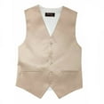 thumbnail image 5 of Blush Men's Satin Vest Spencer J's - 4XL, 5 of 7