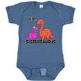 thumbnail image 3 of Inktastic Little Sistersaurus Girls Baby Bodysuit, 3 of 5