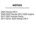 thumbnail image 2 of Positive Plus Front Semi-Metallic Disc Brake Pads PPF-D2036 for Car Honda CR-V HR-V Clarity, 2 of 8