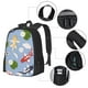 thumbnail image 2 of Balery Colorful Koi Fish Mochila para hombre y mujer - Tela Oxford 600D resistente - Gran capacidad, resistente al agua, ideal para la escuela, viajes y senderismo, 2 of 6
