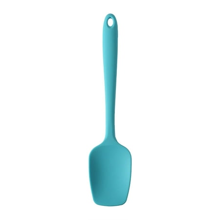 

Mnjin Silicone Spatulas Heat Seamless Design Non Stick Flexible Scrapers Baking Mixing Tool Sky Blue