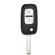 thumbnail image 3 of Car 2 Buttons Folding Flip Remote Key 433MHZ ID46 PCF7961 Chip for Renault Clio Twingo Kangoo Master, 3 of 5