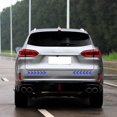thumbnail image 2 of Universal Car Reflective Sticker Super Reflective Bumper Body Side Stickers Arrow Anti-Collision Strips Warning Reflective Stickers, Motorcycles, Bike(12pc Blue), 2 of 4