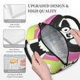 thumbnail image 3 of Kowoue Bluey Pattern Insulated Lunch Bag – Handheld Thermal Tote Picnic Bag School Lunch Box Bag Portable Food Storage Bag-One Size, 3 of 6