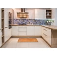 thumbnail image 6 of Ahgly Company Machine Washable Indoor Square Traditional Dark Orange Area Rugs, 7' Square, 6 of 7