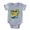 Heather Grey, variant on CafePress - Crayons - Cute Infant Baby Football Bodysuit