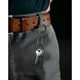 thumbnail image 4 of A-Z Initials Letter Keychain with AirTag Case,Key Rings for Men Women Girls Purse Handbags,Car Keychain,Bag, 4 of 8