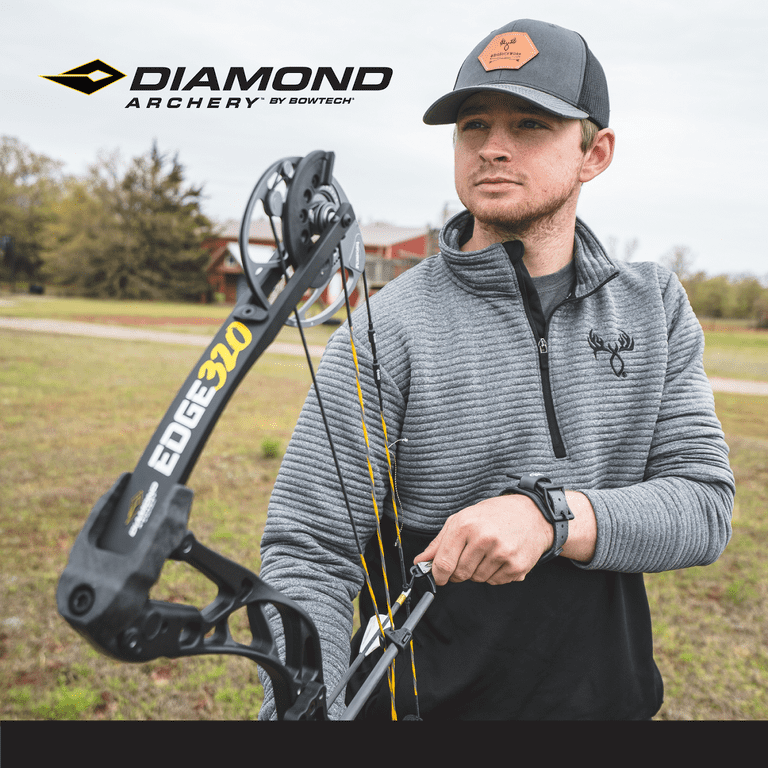 Diamond Edge 320 Bow Package Black 70 Lbs Rh - Walmart.com
