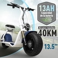 thumbnail image 3 of Scooter Eléctrico HONEY WHALE H10 Blanco, 3 of 6