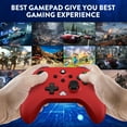 thumbnail image 7 of Bonadget Wireless Xbox Controller 2 Packs, Compatible with Xbox One S/X, Xbox Series S/X Gaming Gamepad, Remote Joypad with 2.4G Wireless Adapter Perfect for FPS Games, 7 of 7