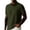 Army Green,#024, variant on Mens Casual nylon Polo Shirt Short Sleeve Vacation Button Summer Beach Knit Stretchy Golf Shirts,XL